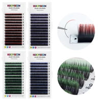 GLAMLASH 8D-W Shaped Eyelash Extension C/D/L/LU/M Premade Volume Fans Clover W Style Lashes False Mink Soft Easy Faning Natural