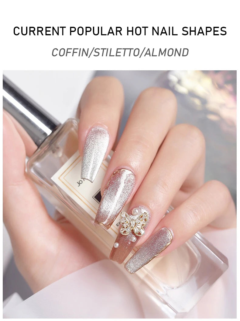 Nailpop 600pcs PRO Fake Nails Full Cover False Nail Tips Acrylic Nail Capsules Professional Material Finger Soak Off Gel Tips