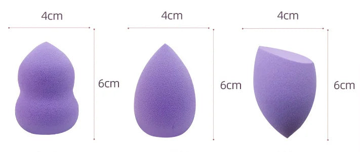 1/3Pcs Makeup Blender Cosmetic Puff Makeup Sponge Cushion Foundation Powder Sponge Beauty Egg Tool for Women Make Up Accessories