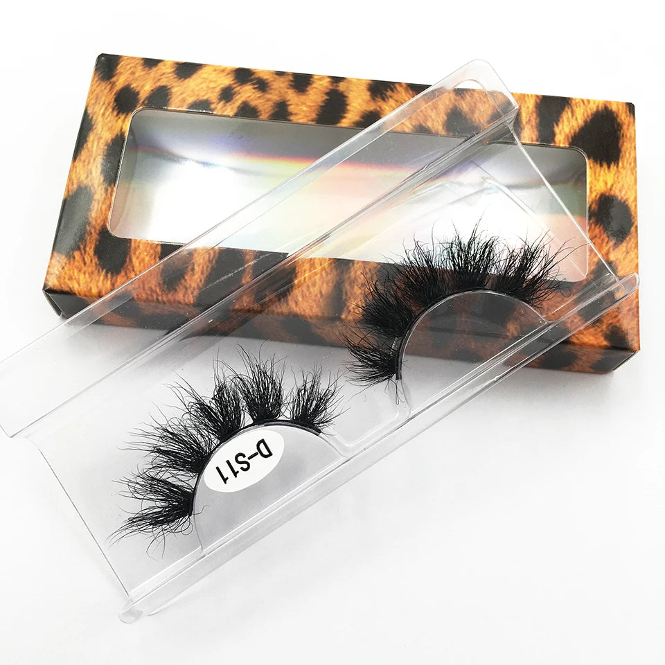 5Pairs/Pack High Quality Natural Look Fluffy 3d Mink Lashes Factory Sale