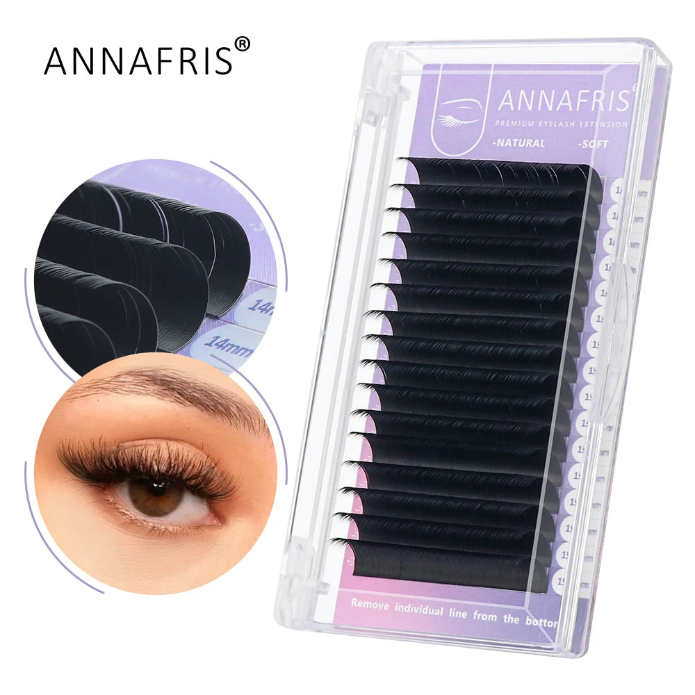 GLAMLASH 8D-W Shaped Eyelash Extension C/D/L/LU/M Premade Volume Fans Clover W Style Lashes False Mink Soft Easy Faning Natural