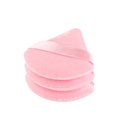 1/2/3/6Pcs Triangle Velvet Powder Puff Face Cosmetic Eye Beauty Makeup Tool Reusable Sponge Washable Mini Powder Puff Accessorie