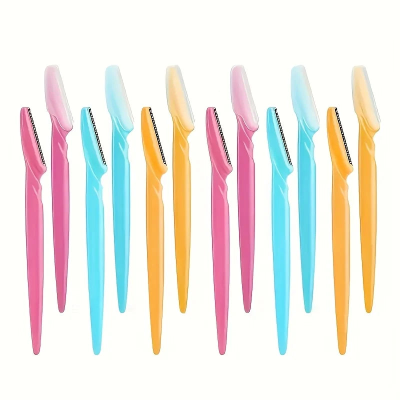 15 Multifunctional Facial Trimming Set, Suitable for Both Women And Men - Eyebrow Trimmer with Safety Cover, Suitable for Eyebro