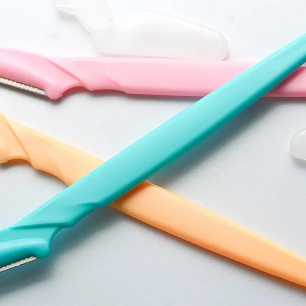 KSHBO New 2025 Eyebrow Razor for Women, 10Pcs Dermaplaning Tool for Face Professional, Face Razor for Women Facial Hair Remover