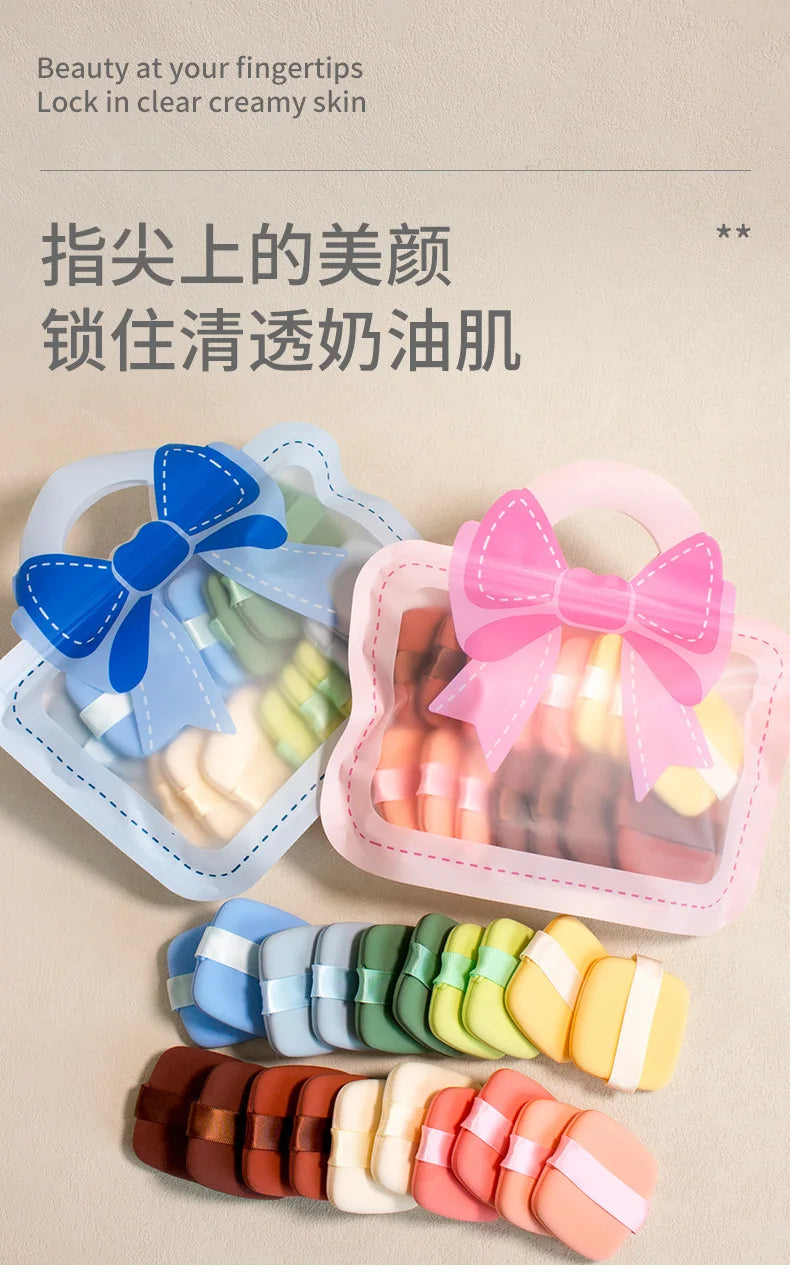 Air Cushion Makeup Puff Square Soft Cartoon Cosmetic Puff Non-latex Delicate Air Cushion Powder Puff Powder Makeup Sponge