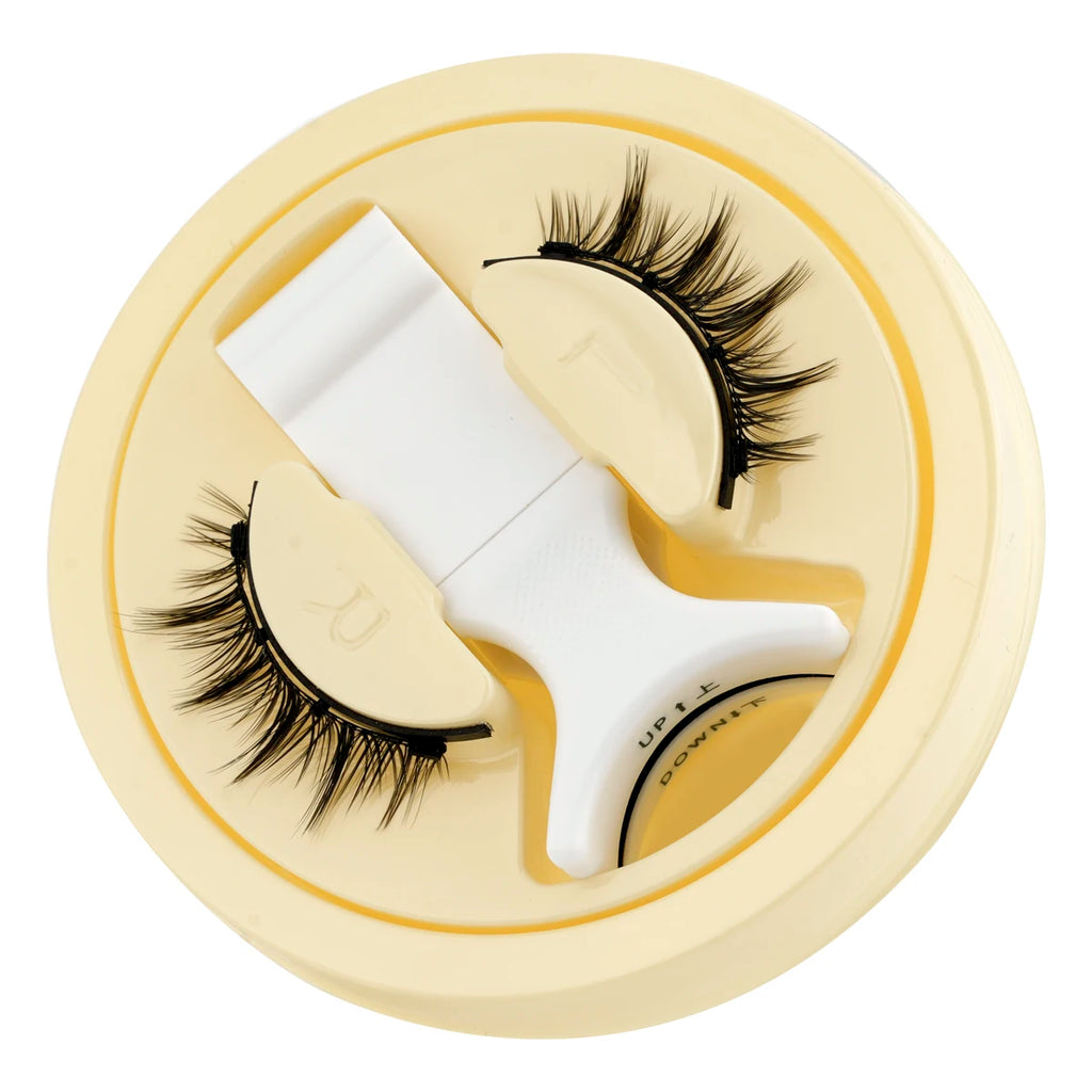 Reusable Magnetic Eyelashes Kit With Magnetic Tweezers Makeup Tool Handmade Fluffy Faux Mink Lashes Natural Long False Eyelashes