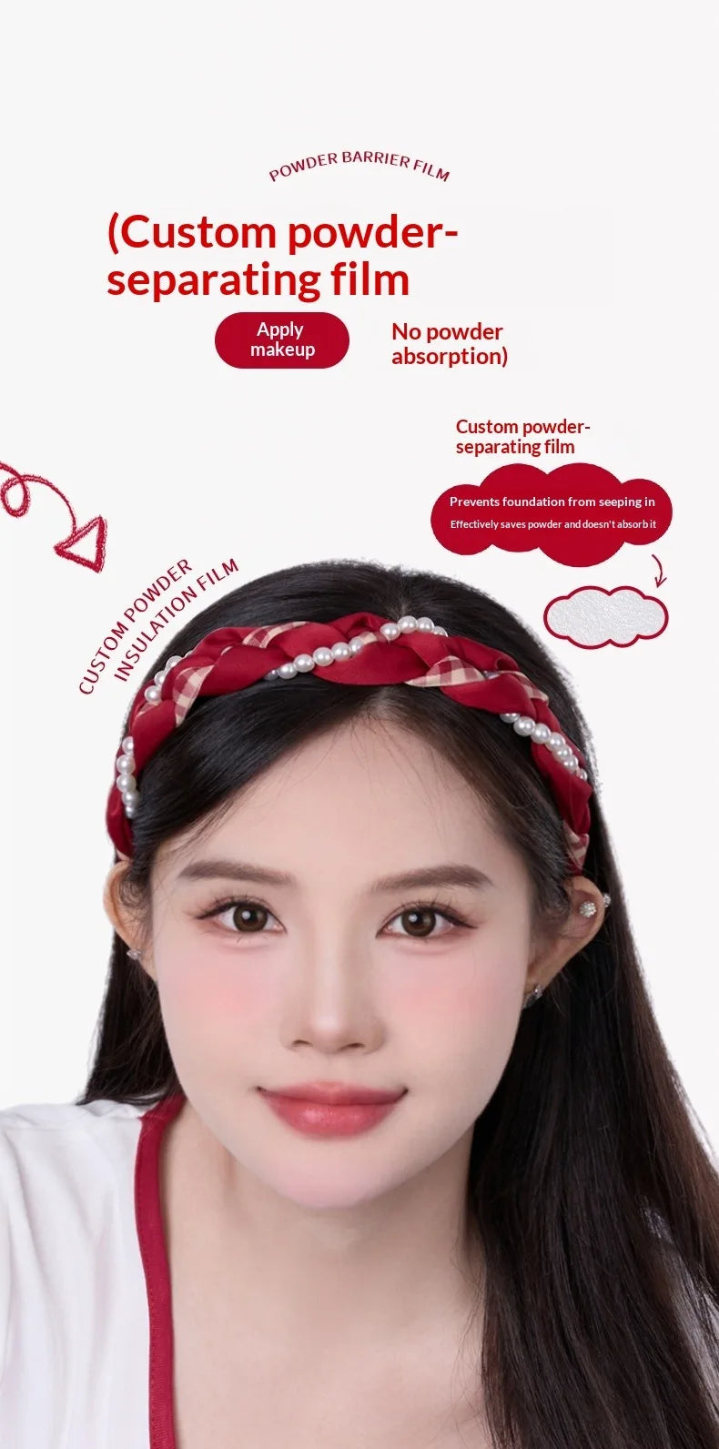 LISHU 4Pcs Ultra Sof Powder Puffs, Wet and Dry Dual-Use Makeup Sponge Set, Non-Powder-Absorbing for Cushion Foundation