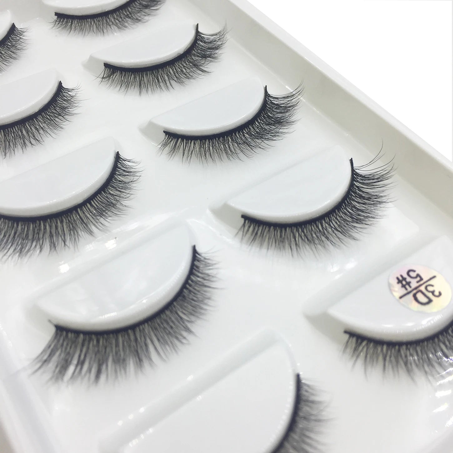 15 Style 5 Pairs 3D Eyelashes Natural False Eye Lashes Thick Faux Mink Lashes Soft Fake Eyelash Wispy Makeup Cilios