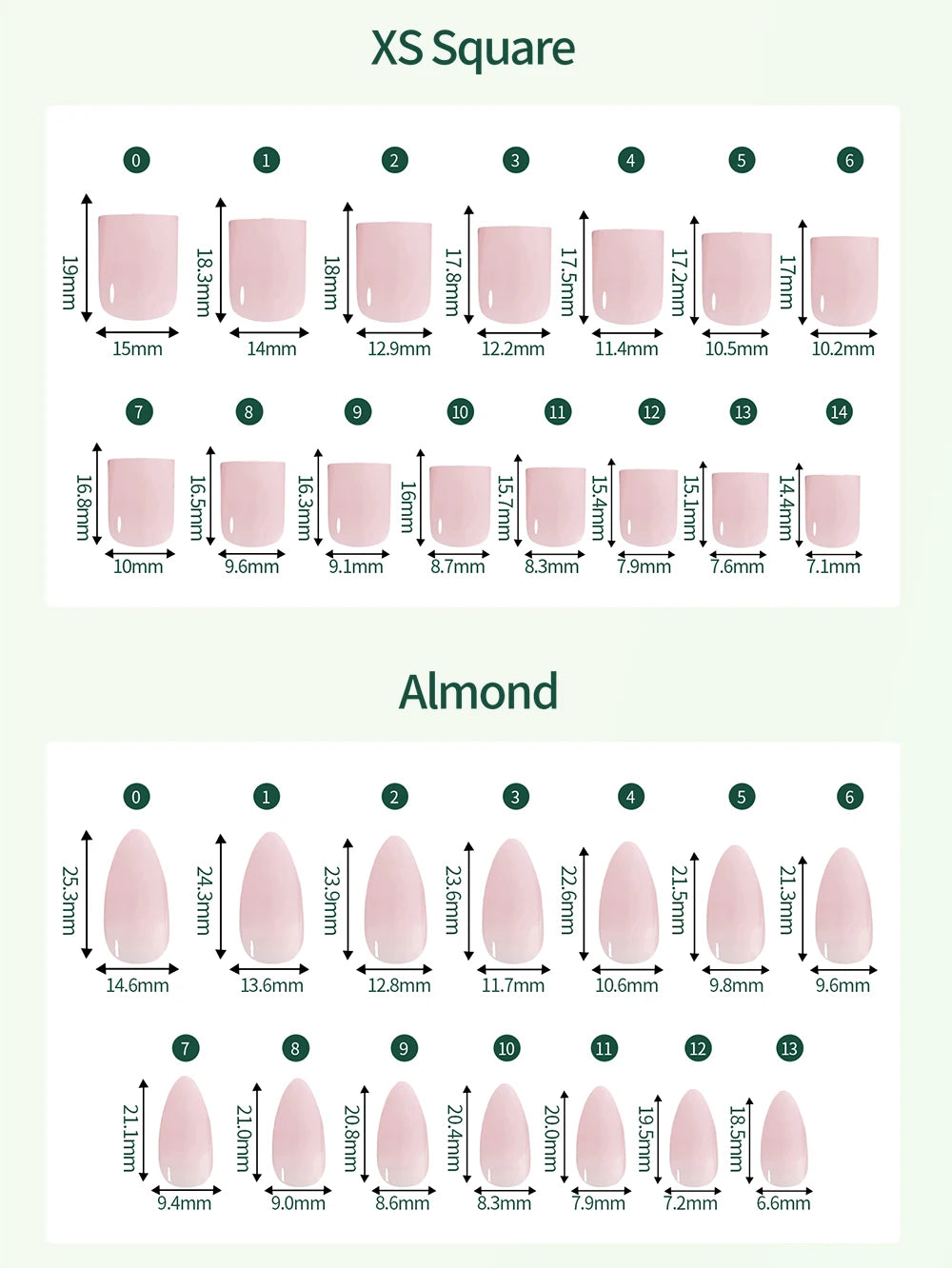 Nailpop 3-IN-1 Nude Natural Soft Nail Tips Set 140PCS Skin Tones Press on Nails Ultra-Fit Gel Nail Extensions Easy Manicure DIY