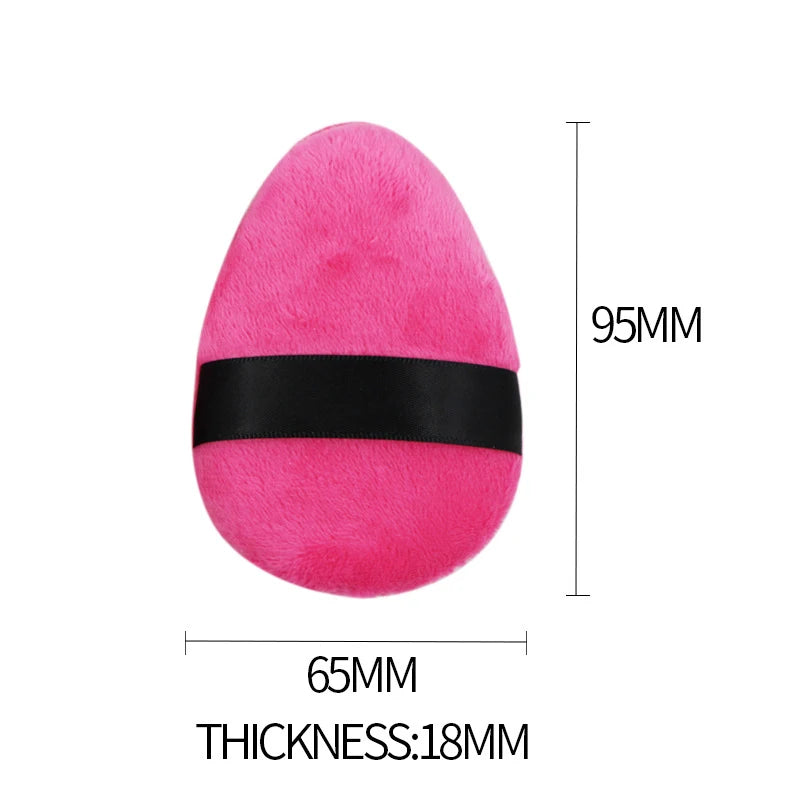 Cotton Purple Powder Puff Large Medium And Small Mini Eye Shadow No Dead Corner Makeup Puff Cosmetic Tool