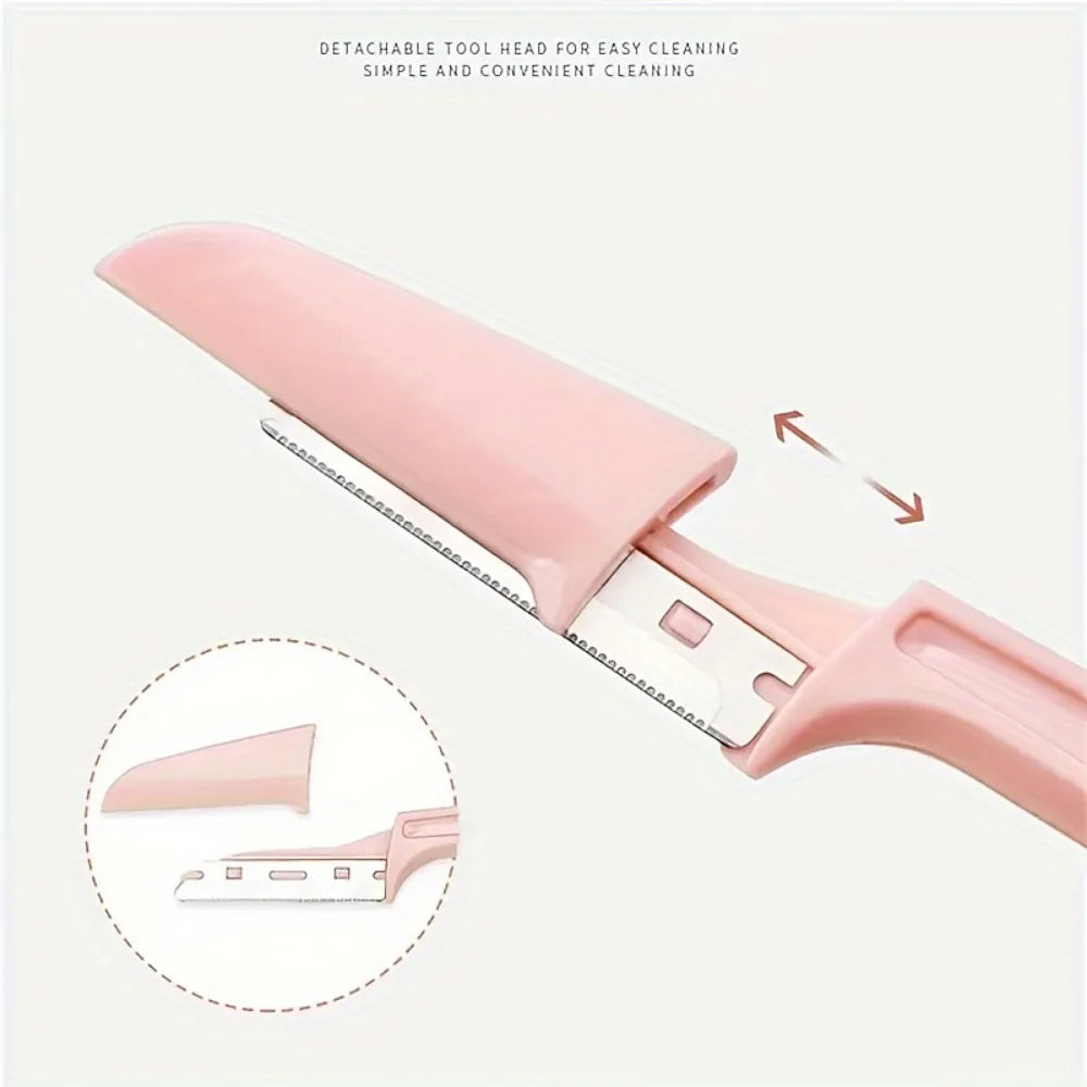 10/15pcs/set Women's Facial Care Hair Removal Tool Makeup Razor, Eyebrow Trimmer Safety Razor - Perfect Eyebrow Trimming Tool