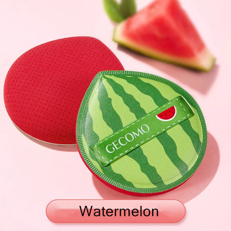 2pcs Cosmetic Puff Super Soft Sponge Air Cushion Powder Puffs Foundation Concealer Blender Applicator Dry and Wet Makeup Tools