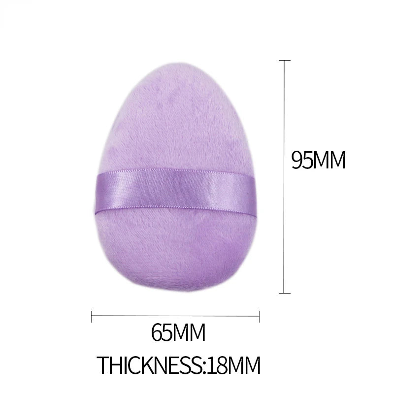 Cotton Purple Powder Puff Large Medium And Small Mini Eye Shadow No Dead Corner Makeup Puff Cosmetic Tool