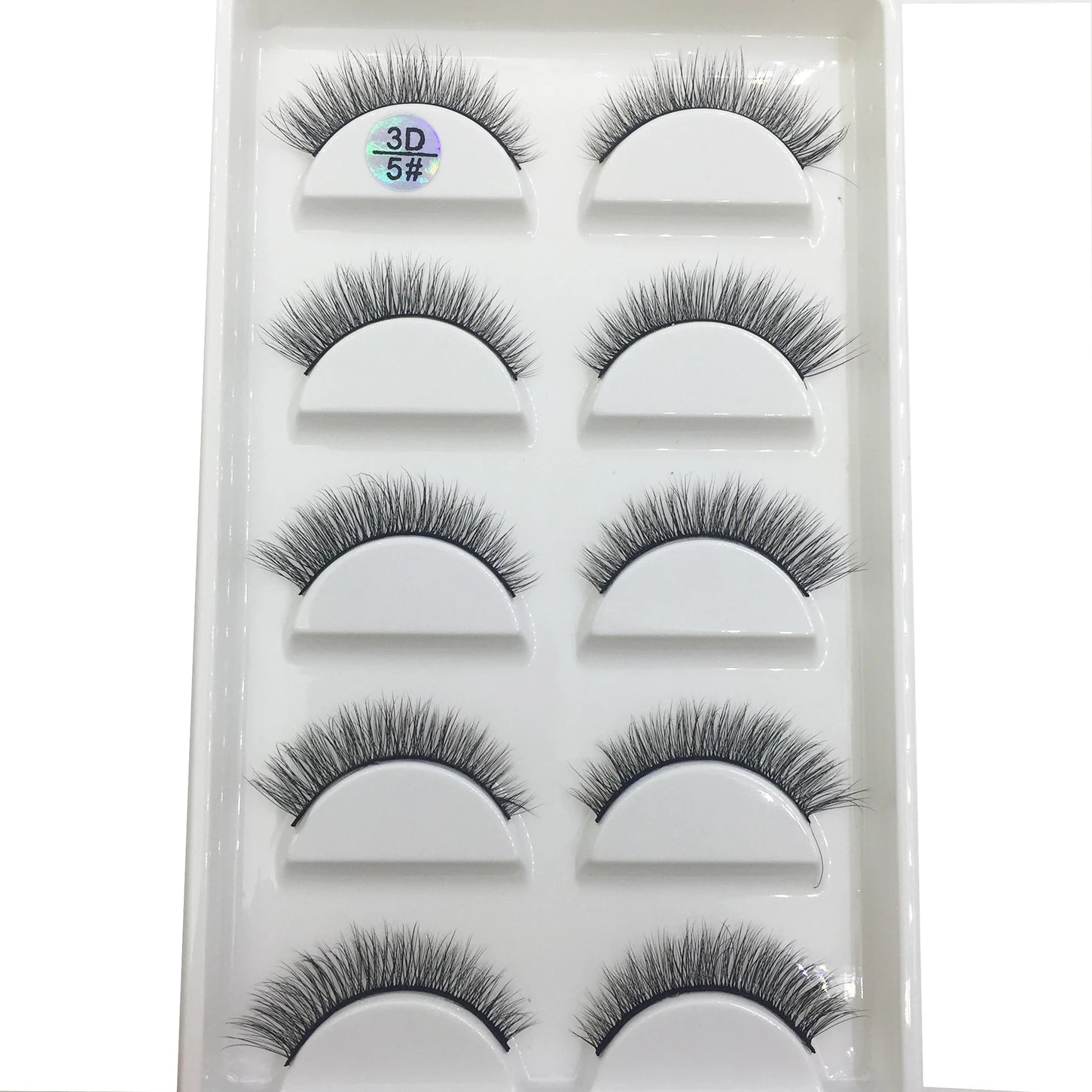 15 Style 5 Pairs 3D Eyelashes Natural False Eye Lashes Thick Faux Mink Lashes Soft Fake Eyelash Wispy Makeup Cilios