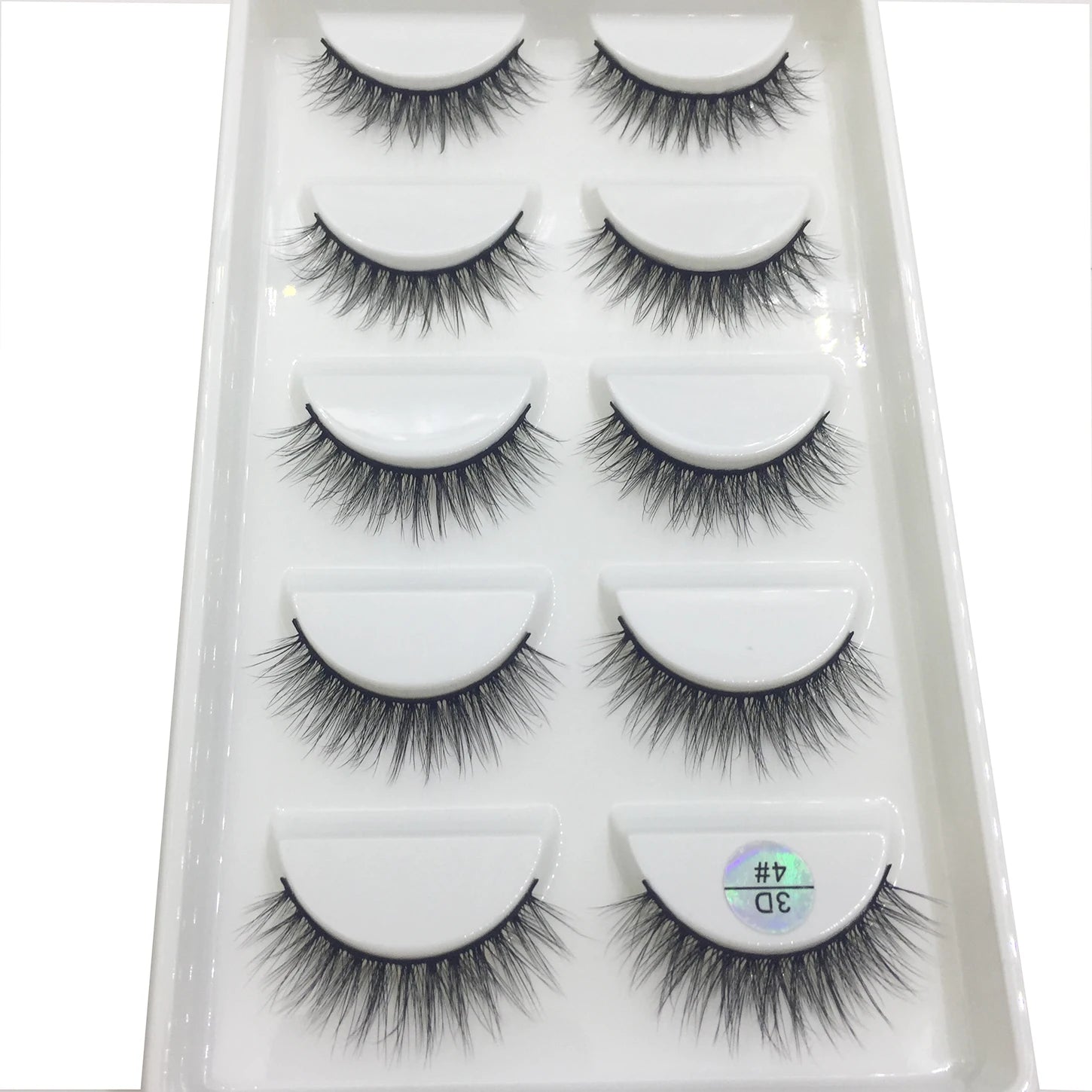 15 Style 5 Pairs 3D Eyelashes Natural False Eye Lashes Thick Faux Mink Lashes Soft Fake Eyelash Wispy Makeup Cilios