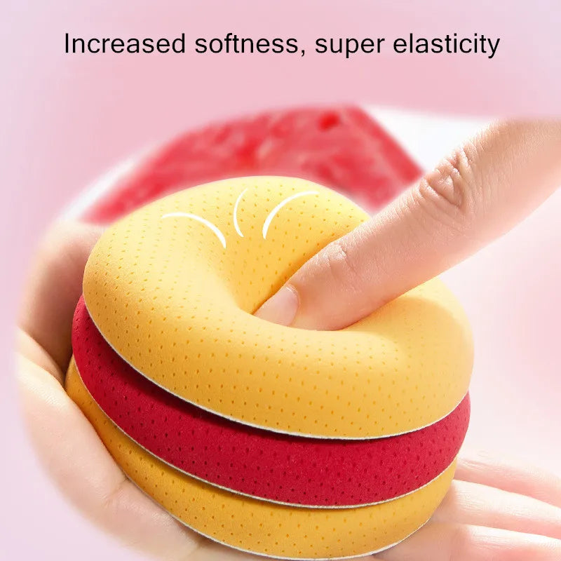 2pcs Cosmetic Puff Super Soft Sponge Air Cushion Powder Puffs Foundation Concealer Blender Applicator Dry and Wet Makeup Tools