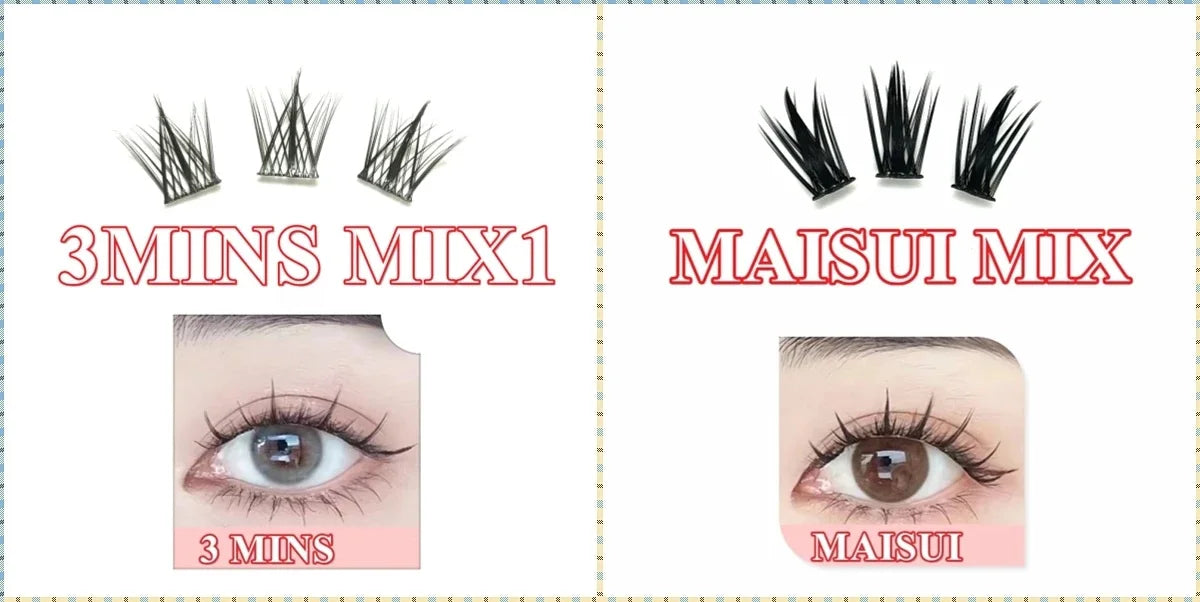 32 Rows Large Capacity Eyelashes Extension Professional Individual Cluster DIY Lashes Natural False Eyelashes Makeup Products