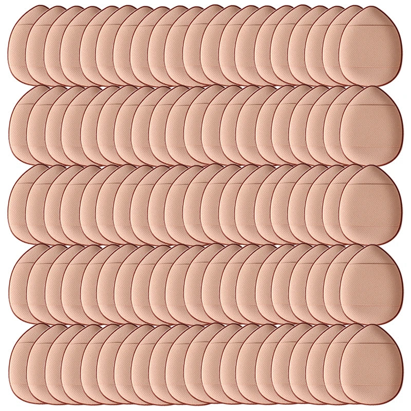 50/100PCS Mini Finger Puff Makeup Sponge Puffs Concealer Foundation Air Cushion Cosmetic Tool Dry Wet For Women Beauty Wholesale