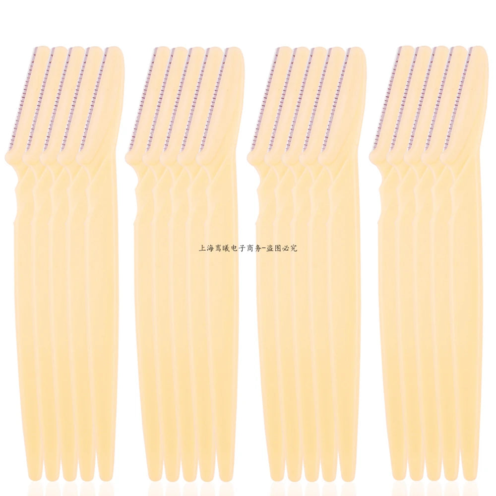 New Arrivals 2025 Eyebrow Trimmer Face Razor Knife Eye Brow Blades Shaping Makeup Tools Facial Body Hair Removal Scraper Shaver