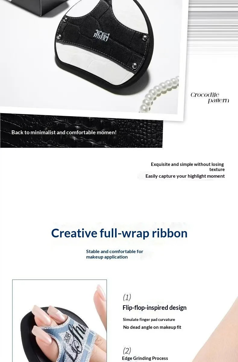 LISHU Makeup Puff Set, Large Powder Puffs for Foundation & Concealer, Wet and Dry Dual-Use, Skin-Friendly & No Powder Absorption