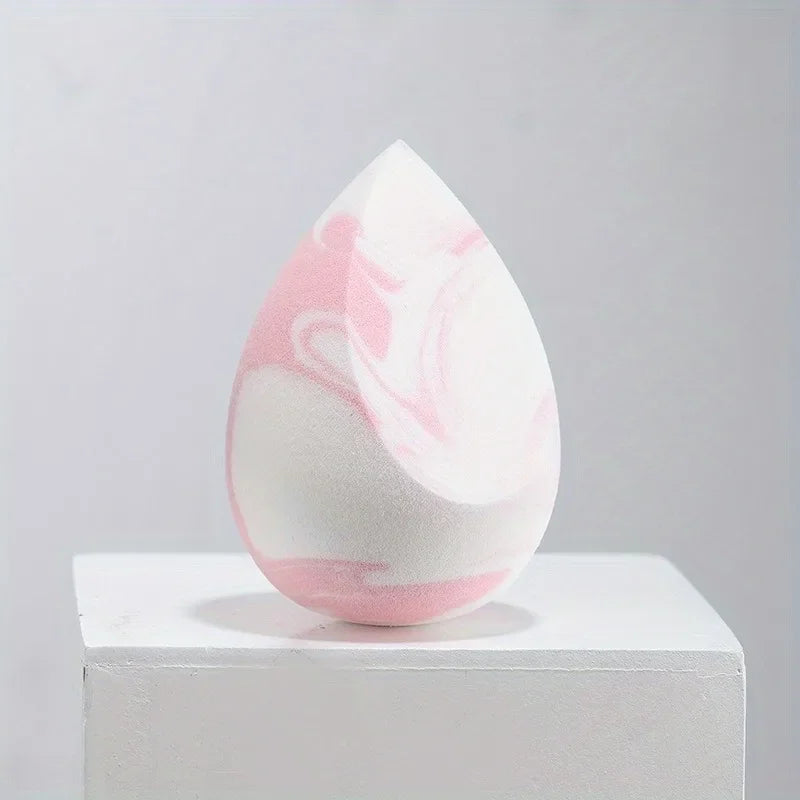 1Pc Makeup sponge beauty egg gradient color soft double-sided wet and dual-use fit without eating powder