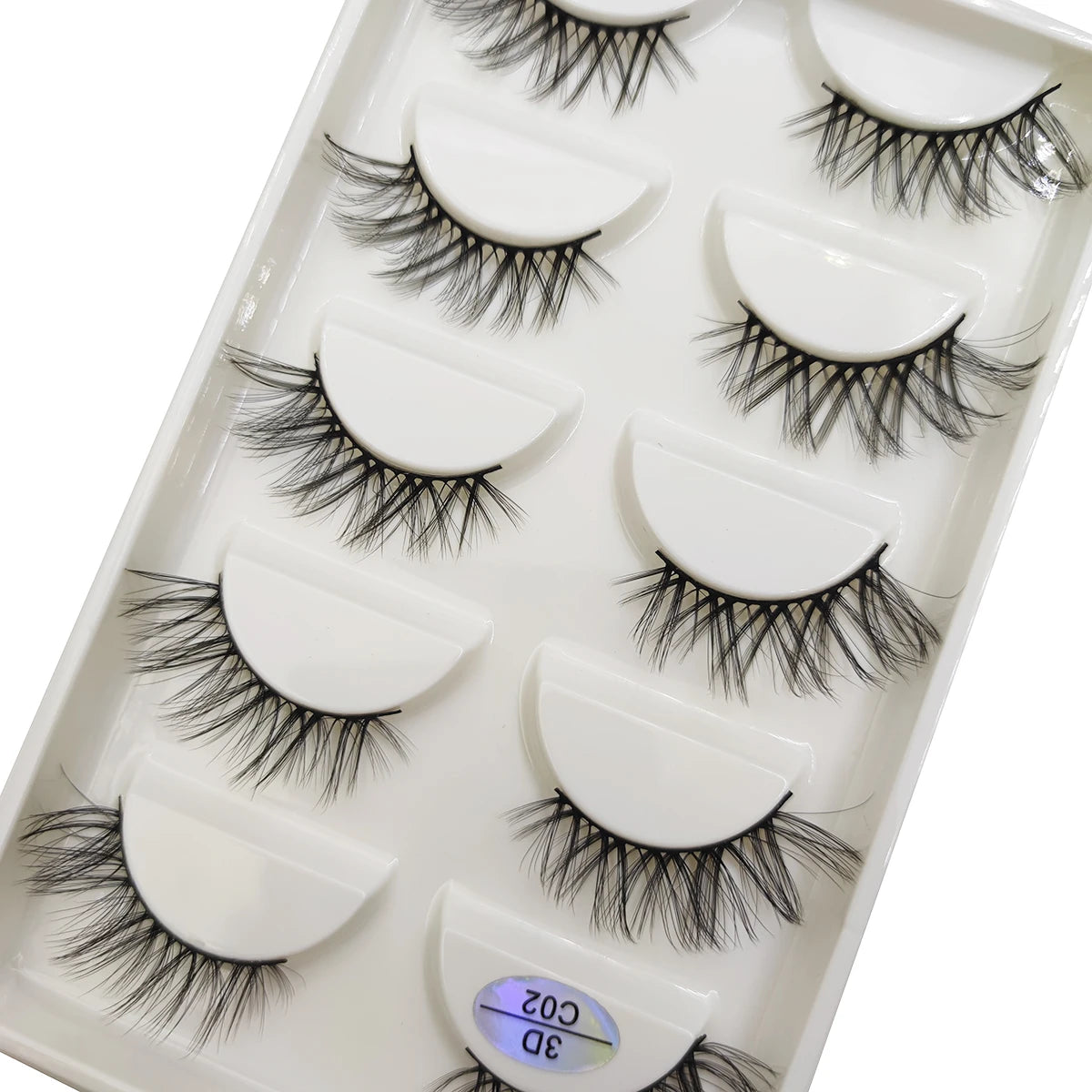 15 Style 5 Pairs 3D Eyelashes Natural False Eye Lashes Thick Faux Mink Lashes Soft Fake Eyelash Wispy Makeup Cilios