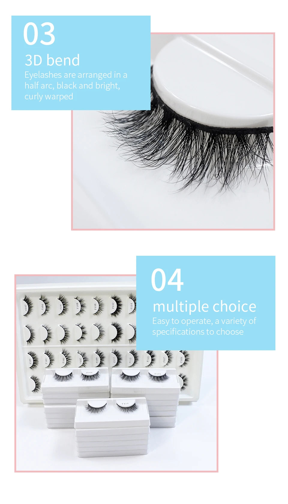 Natural Mink Lashes High Quality Fashion Classic Soft Full Strip Lashes Makeup 12mm Short Mink Eyelashes