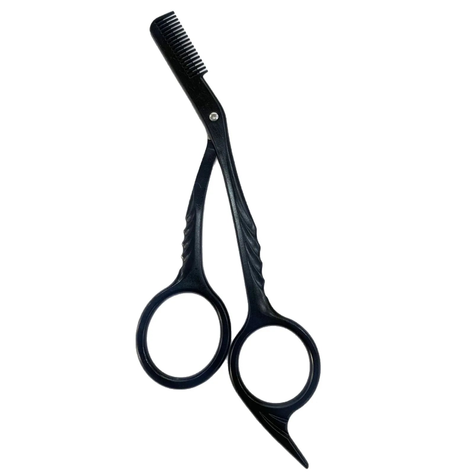 1Pcs Eyebrow Trimming Scissors with Combs Eyebrow Trimmer Kit Stainless Steel Grooming Eyebrow Shaping Scissors Tools