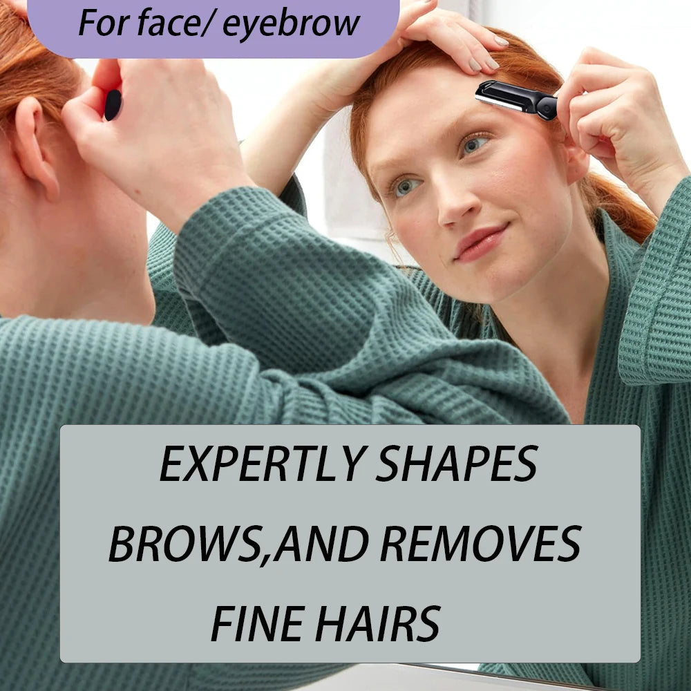 15/18pcs Eyebrow Trimmer Kit Multipurpose Face Razors For Women and Men Easy To Use Facial Hair Removal Scissors Beauty Tool