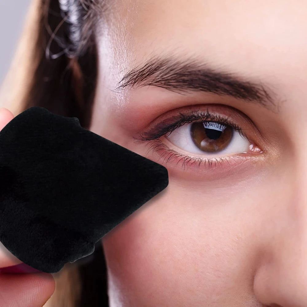 Black/purple Triangle Powder Puff Facial Makeup Sponge Soft Mixer Beauty Foundation Make-Up Sponge Makeup Access