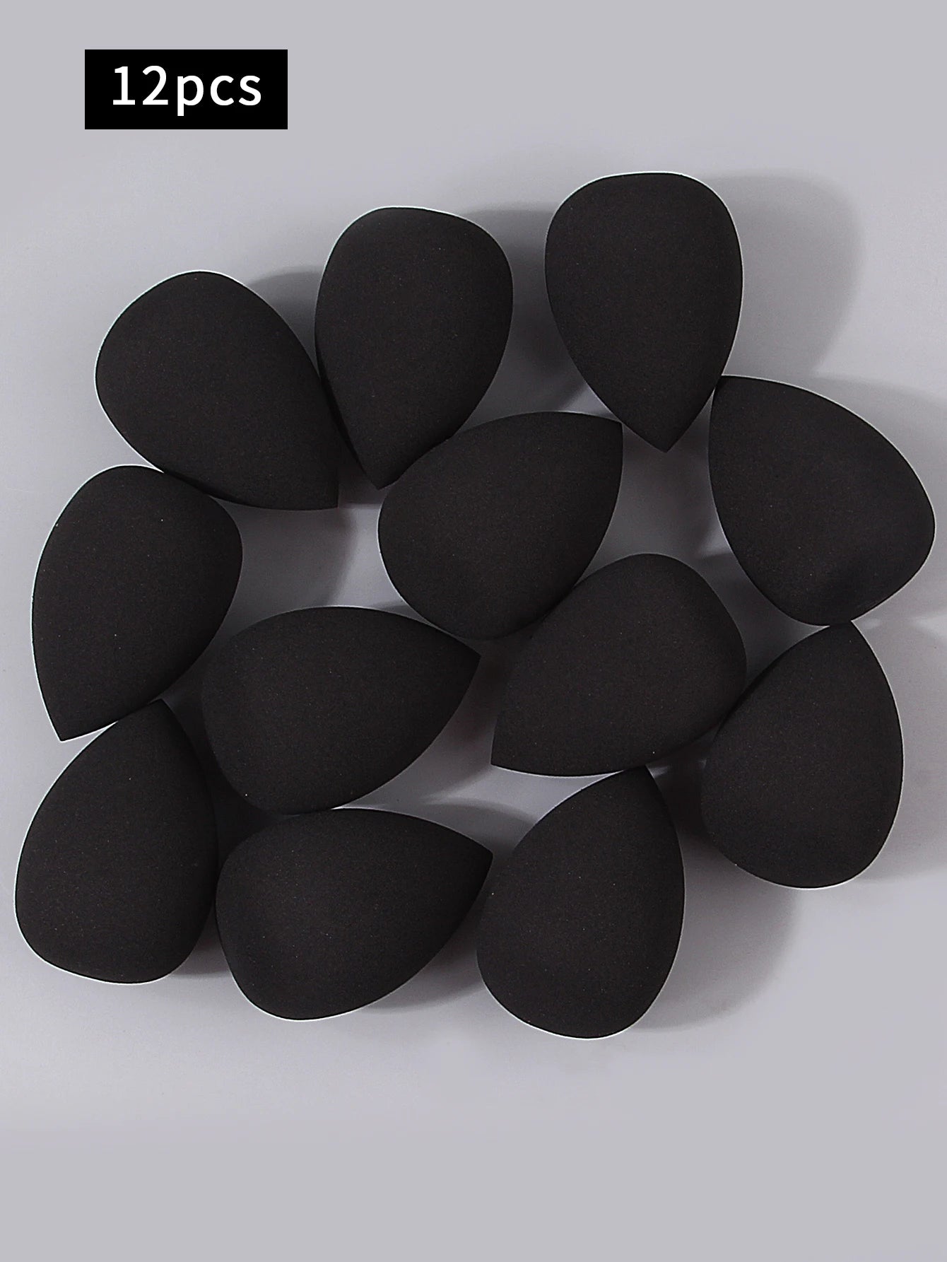 12-piece Makeup Tool Set Ultra-Soft  Puffs Beauty Sponges, Beauty Sponges. specially designed for foundation and concealer.