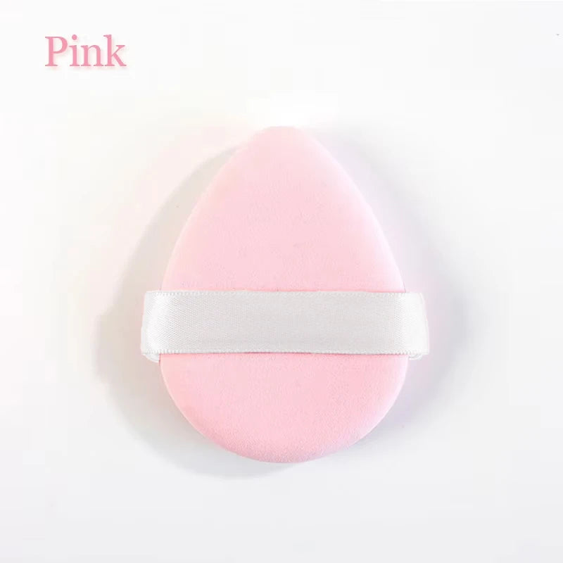 10pcs Soft Cosmetic Sponge Puff Double Side Soft Beauty Makeup Air Cushion Puffs Dry and Wet Use Foundation Cosmetics Tools