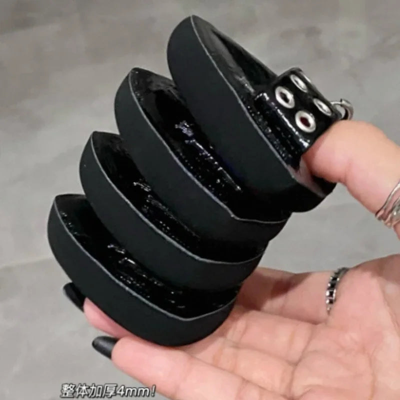 Lishu 2PCS Punk Black Pineapple Powder Puff Air Cushion Dual Use Wet and Dry Makeup Puff Ultra Soft Makeup Egg