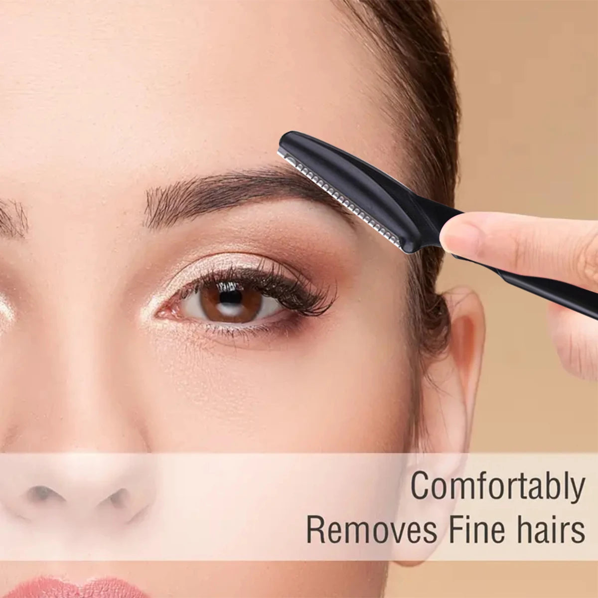 10/30/40Pcs Eyebrow Razor Facial Razor for Women Multipurpose Exfoliating Dermaplaning Tools with Precision Cover Safety Beauty