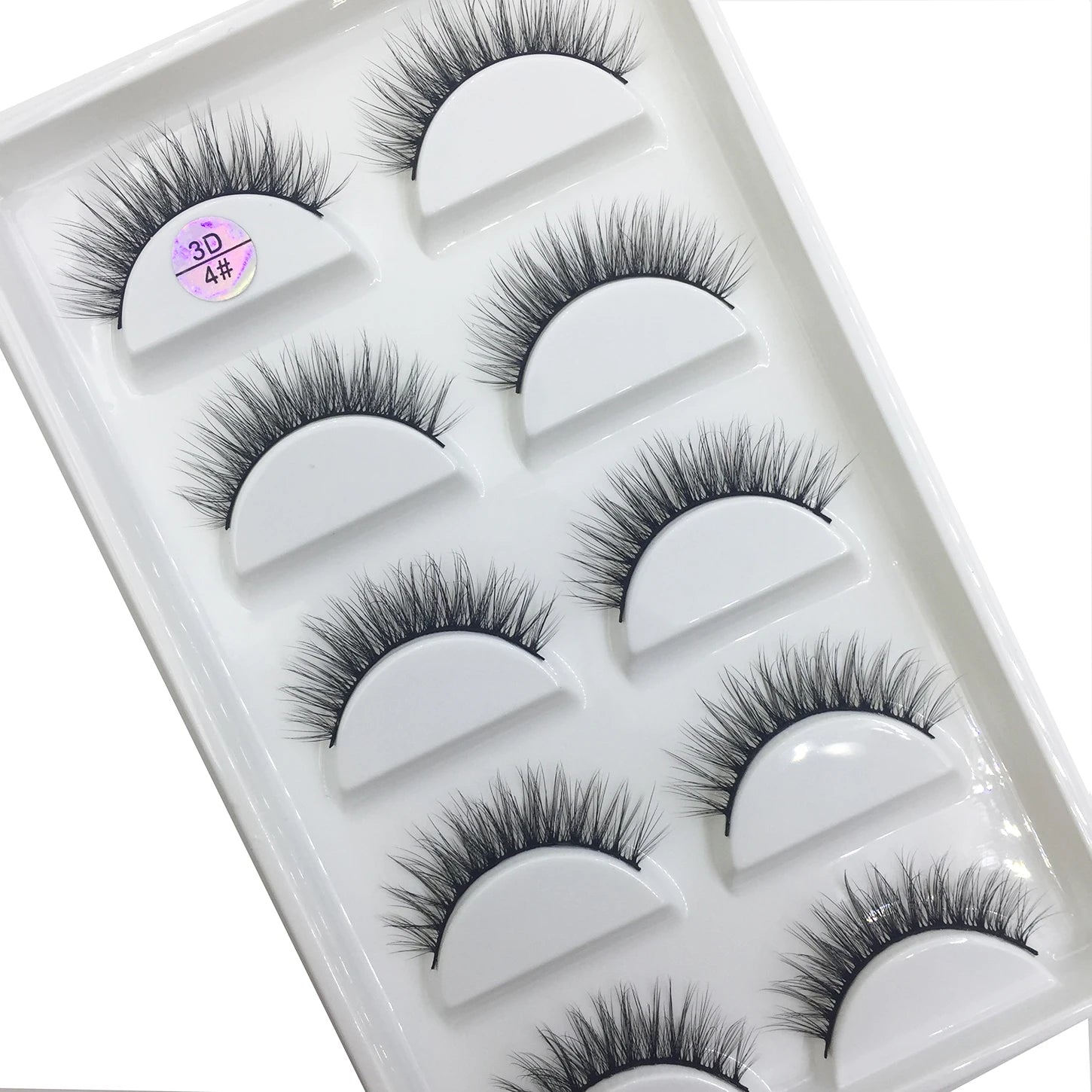 15 Style 5 Pairs 3D Eyelashes Natural False Eye Lashes Thick Faux Mink Lashes Soft Fake Eyelash Wispy Makeup Cilios
