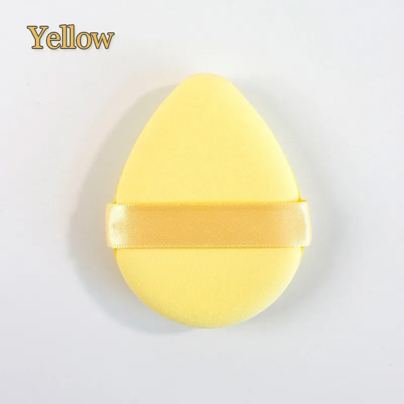 10pcs Soft Cosmetic Sponge Puff Double Side Soft Beauty Makeup Air Cushion Puffs Dry and Wet Use Foundation Cosmetics Tools