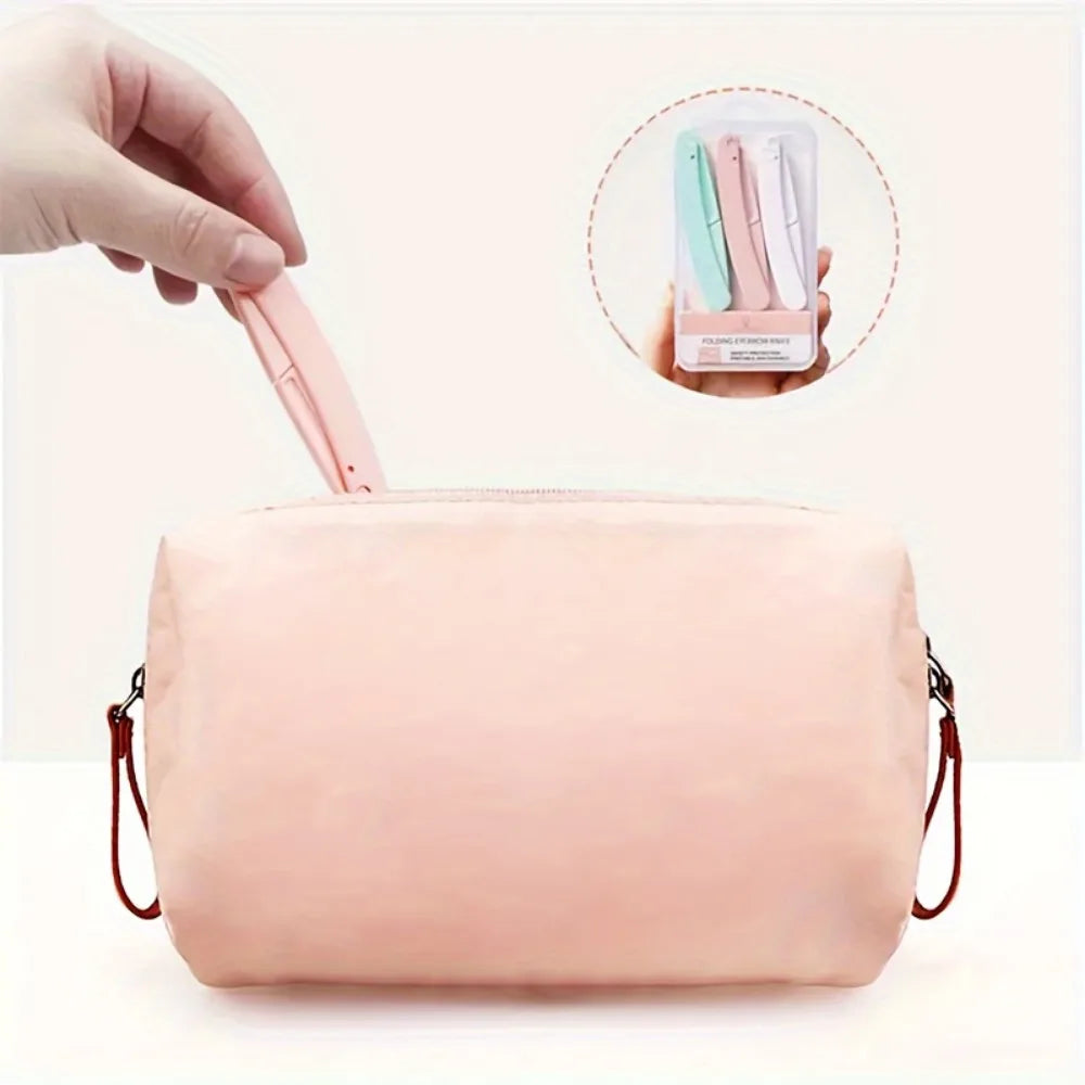 10/15pcs/set Women's Facial Care Hair Removal Tool Makeup Razor, Eyebrow Trimmer Safety Razor - Perfect Eyebrow Trimming Tool