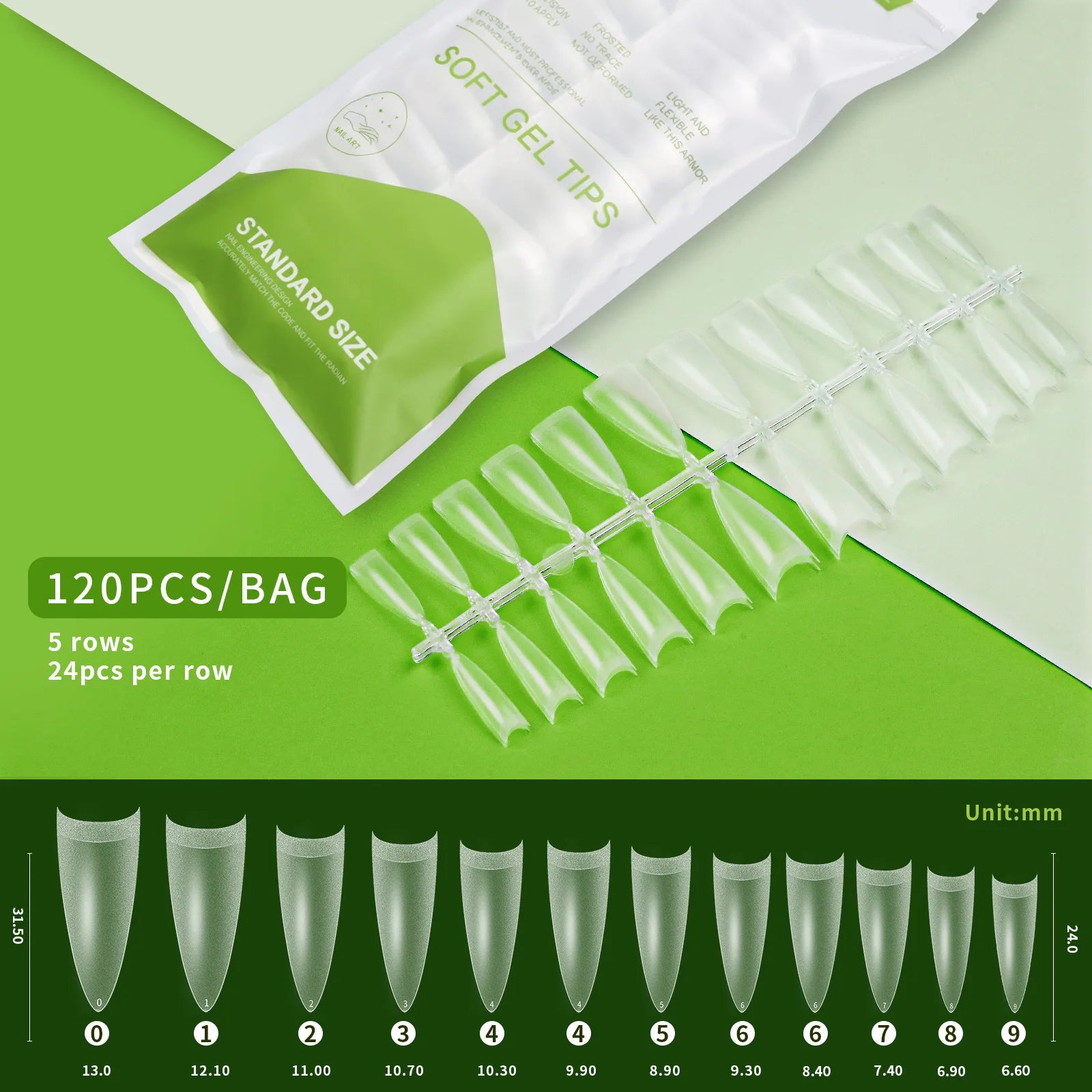 120/240Pcs Short Square Press On Nails Summer Colorful French Tip Fake Nails Extension Wearable Full Cover False Nails for Girls