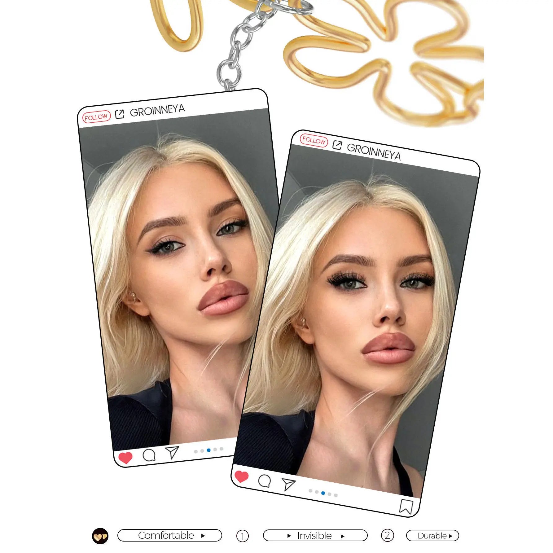 Individual Lashes 20-100D 280pcs Cluster Lashes Natural Look Mixed Tray DIY Eyelash Extension Volume Lash Clusters Eyelashes