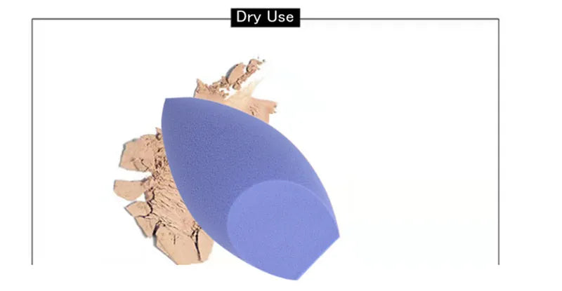 10pcs Black Makeup Applicator Super Soft Sponge Powder Blender Smooth Foundation Contour Blending Puff