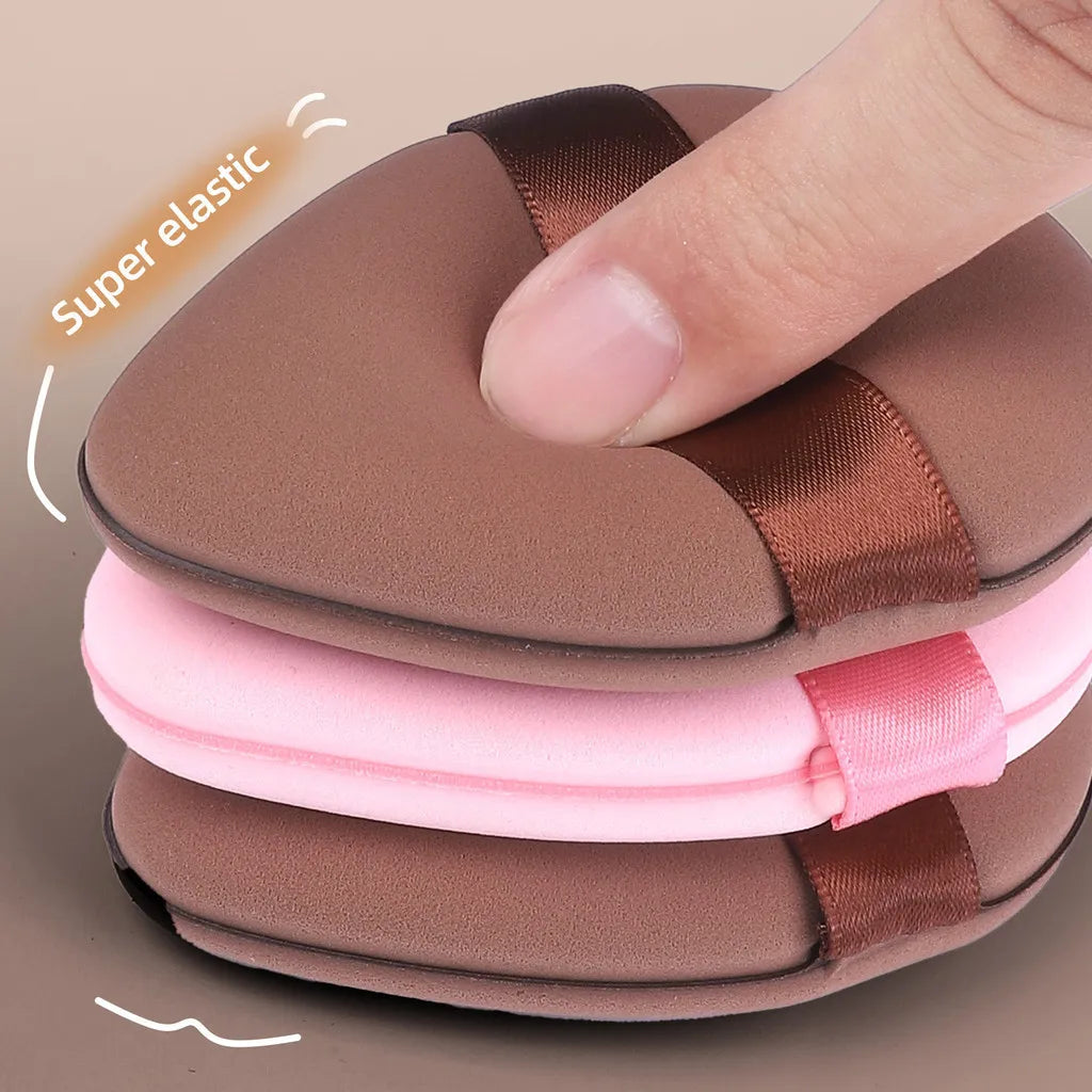 10pcs Soft Cosmetic Sponge Puff Double Side Soft Beauty Makeup Air Cushion Puffs Dry and Wet Use Foundation Cosmetics Tools