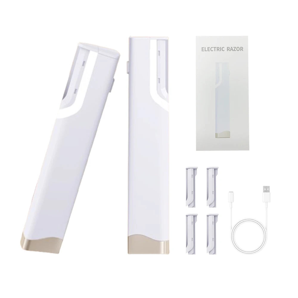 Electric Razors for Women,Cordless Body Shaver for Trip,Eyebrow Trimmer, 2 in 1 Slimmer Trimmer,Hair Removal