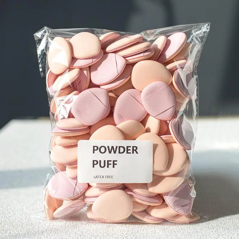 Mini Cushion Powder Puff, Finger Soft Powder Puff, Dry and Wet Dual-purpose Touch-up and Concealer Makeup Tool