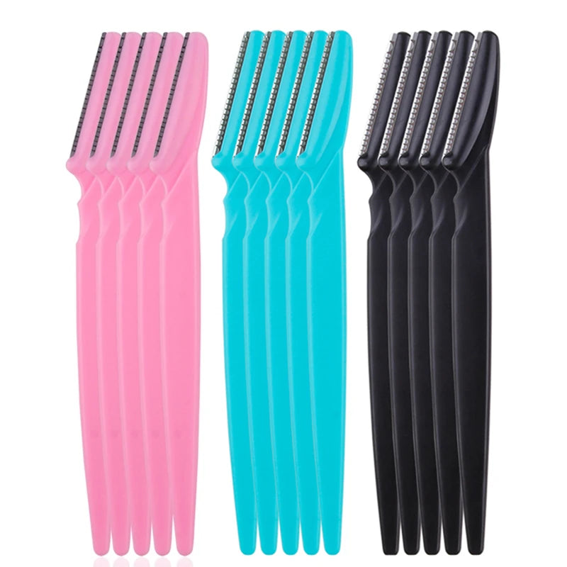 New Arrivals 2025 Eyebrow Trimmer Face Razor Knife Eye Brow Blades Shaping Makeup Tools Facial Body Hair Removal Scraper Shaver
