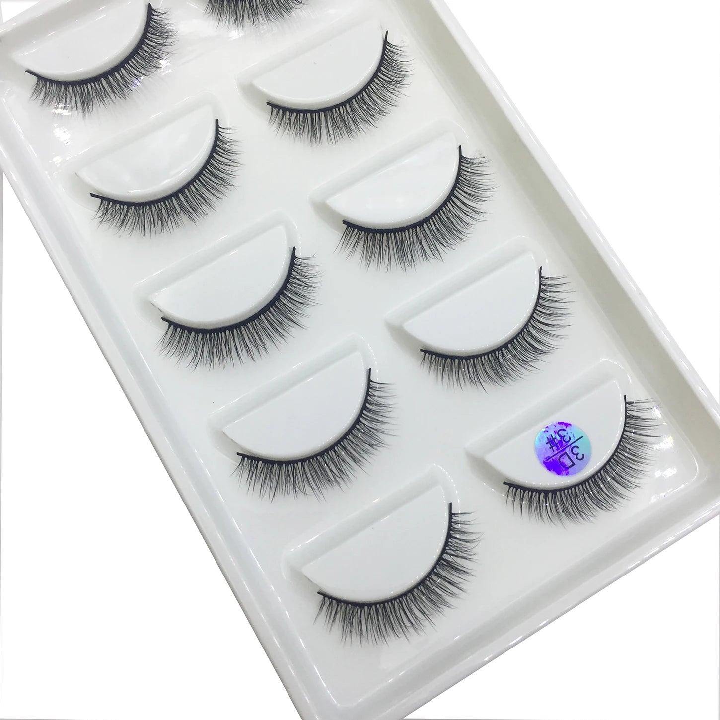 15 Style 5 Pairs 3D Eyelashes Natural False Eye Lashes Thick Faux Mink Lashes Soft Fake Eyelash Wispy Makeup Cilios