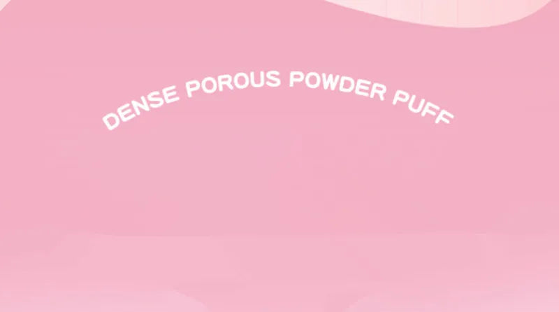 2pcs Cosmetic Puff Super Soft Sponge Air Cushion Powder Puffs Foundation Concealer Blender Applicator Dry and Wet Makeup Tools