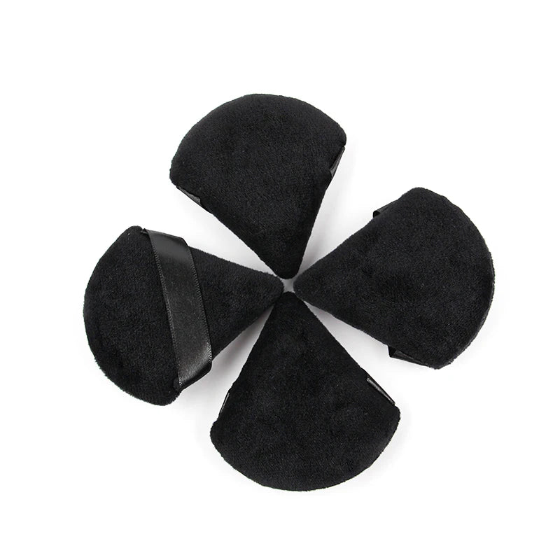 2/3/6Pcs New Triangle Powder Puff Mini Face Makeup Soft Cotton Face Powder Puff Washable Reusable Velvet Makeup Puff Tools
