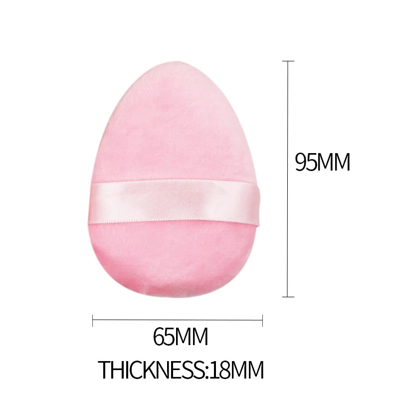 Cotton Purple Powder Puff Large Medium And Small Mini Eye Shadow No Dead Corner Makeup Puff Cosmetic Tool