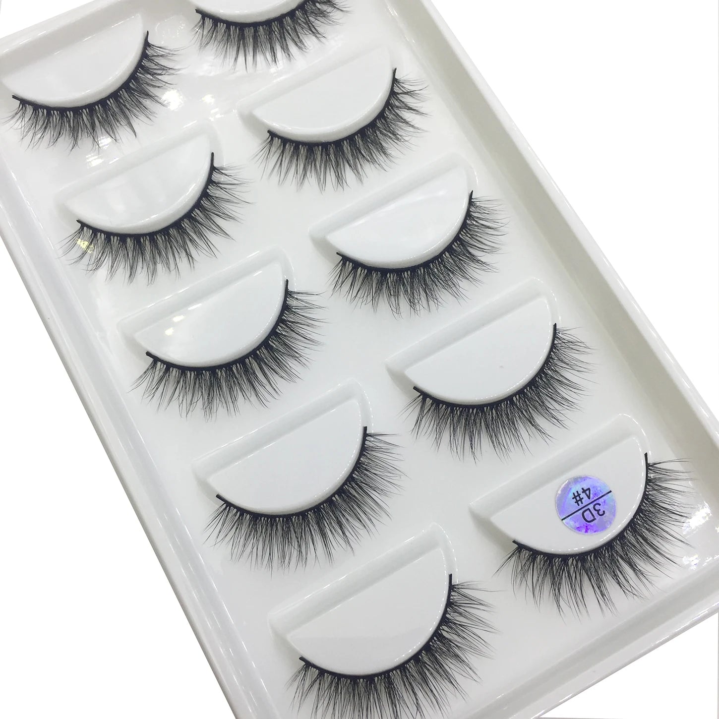15 Style 5 Pairs 3D Eyelashes Natural False Eye Lashes Thick Faux Mink Lashes Soft Fake Eyelash Wispy Makeup Cilios