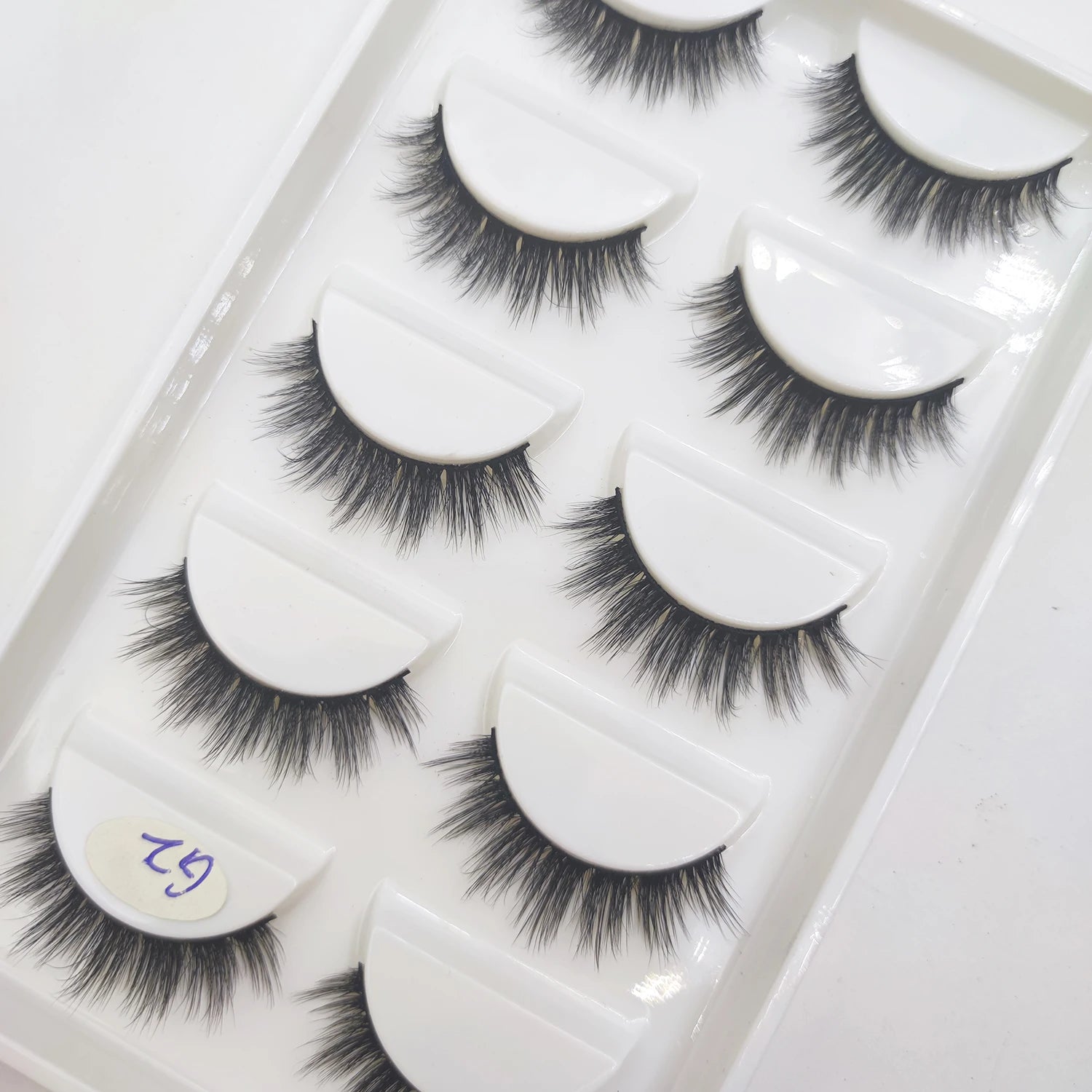 15 Style 5 Pairs 3D Eyelashes Natural False Eye Lashes Thick Faux Mink Lashes Soft Fake Eyelash Wispy Makeup Cilios